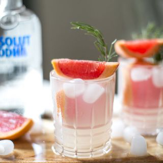 Rosmarin Blutorangen Drink